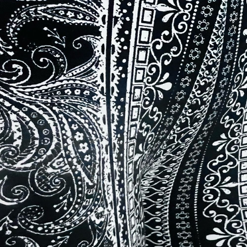 High-Waist Stretch Flare Pants - Boho Black (S) - Picture 8 of 10